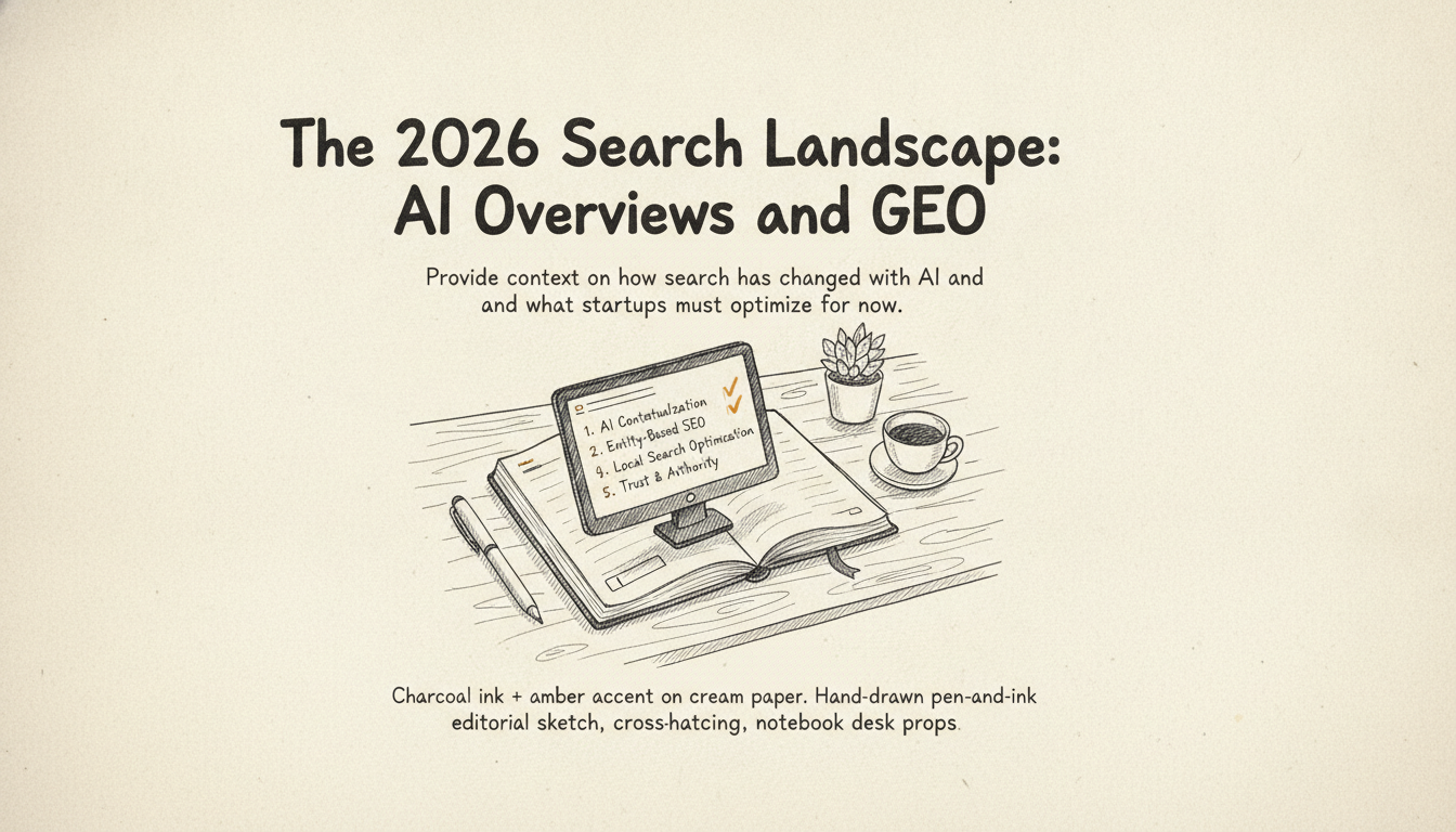 Illustration for The 2026 Search Landscape: AI Overviews and GEO